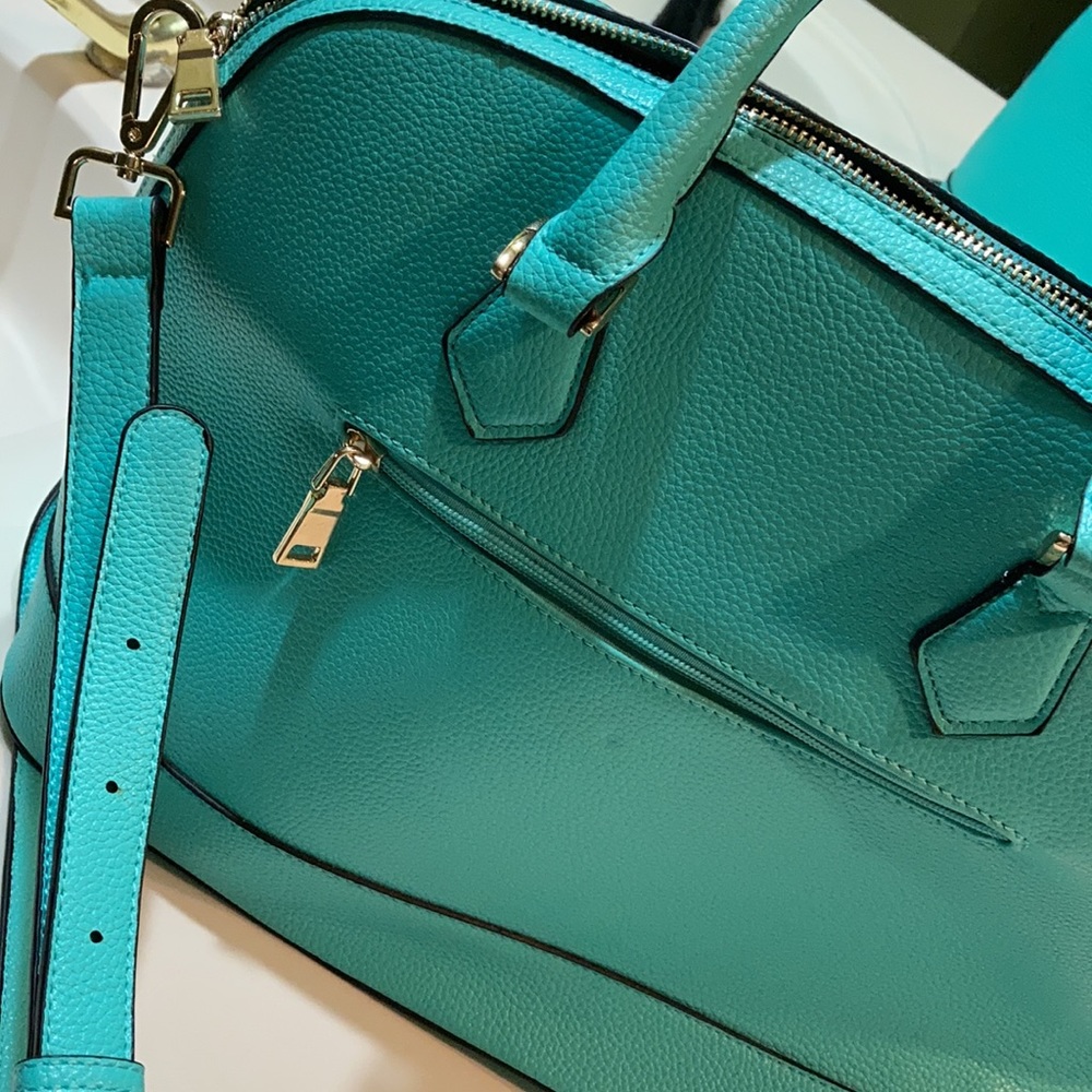 Turquoise Tote - Picture 3 of 5